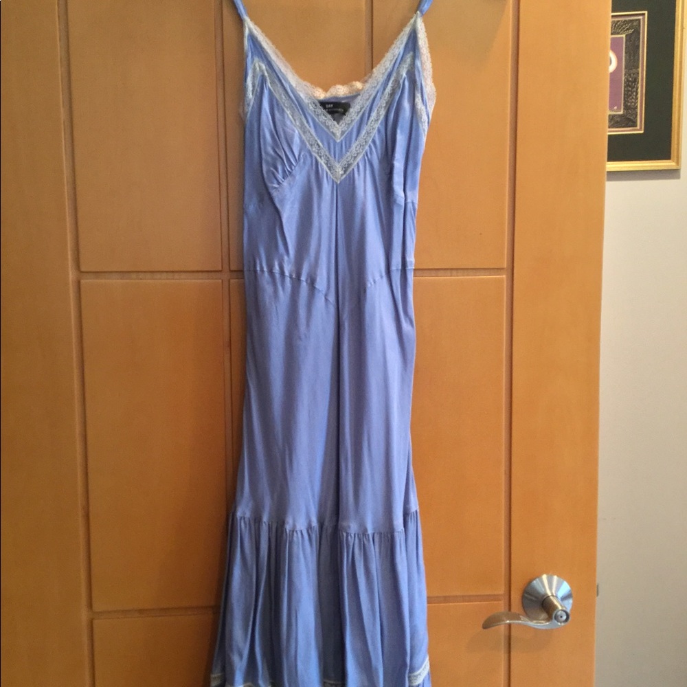 Day by Malene Birger Perriwinkle silk slip dress - Picture 4 of 4